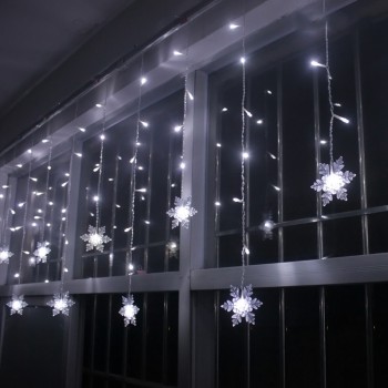Kalėdinė girlianda "Snaigė" 100 LED Kalėdinė girlianda "Snaigė" 100 LED
